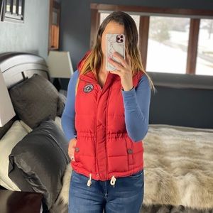Abercrombie and Fitch Down Feather Vest, Mediun